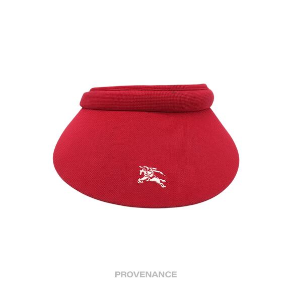 ? Burberry Golf Knight Logo Visor - Nova Check Red main image 7